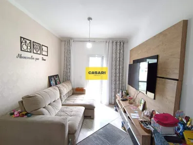 Sala Comercial com 2 Quartos à venda, 80m² no Vila Scarpelli, Santo André
