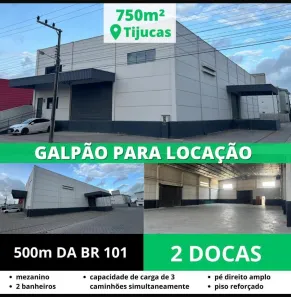 Galpão/Depósito/Armazém para alugar, 750m² no , Tijucas