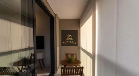 Flat com 1 Quarto para alugar, 40m² no Vila Nova Conceição, São Paulo