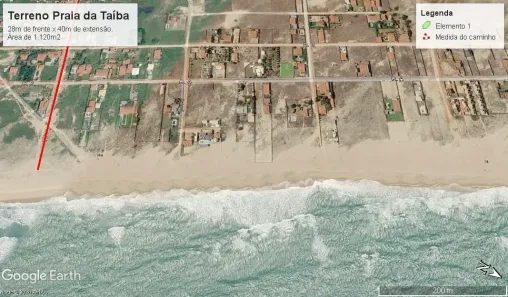 Lote/Terreno à venda, 1120m² no Taíba, São Gonçalo do Amarante