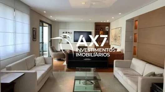 Apartamento com 4 Quartos para venda ou aluguel, 212m² no Indianópolis, São Paulo