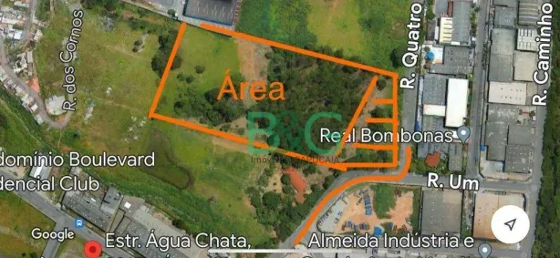 Lote/Terreno à venda, 21m² no Parque Industrial Arami, Guarulhos