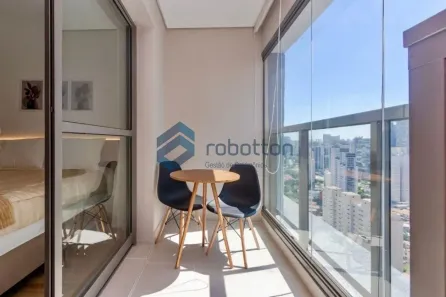 Apartamento com 1 Quarto para alugar, 50m² no Santo Amaro, São Paulo