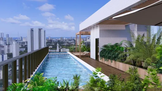 Apartamento com 1 Quarto à venda, 26m² no Soledade, Recife