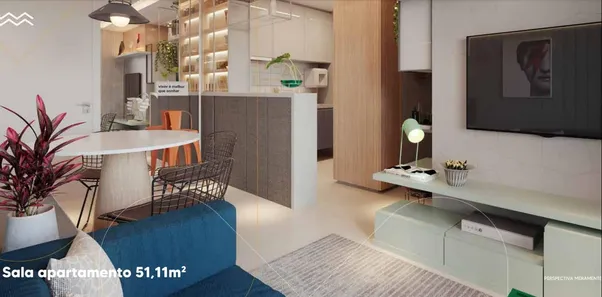 Apartamento com 2 Quartos à venda, 51m² no Cambeba, Fortaleza