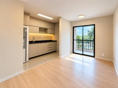 Apartamento com 2 Quartos para alugar, 56m² no Hauer, Curitiba