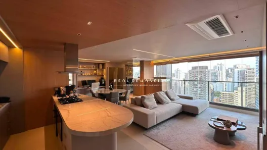 Apartamento com 2 Quartos para alugar, 94m² no Jardim das Acácias, São Paulo