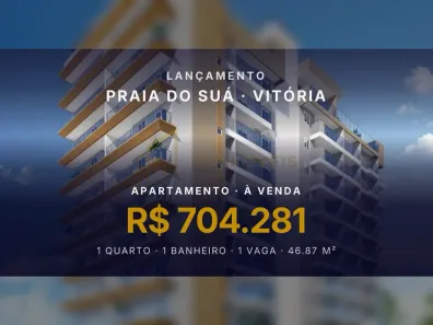 Apartamento com 1 Quarto à venda, 46m² no Praia do Suá, Vitória