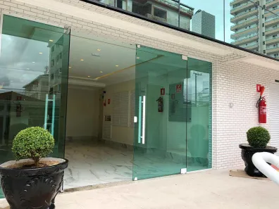 Apartamento com 3 Quartos para alugar, 121m² no Boqueirão, Praia Grande