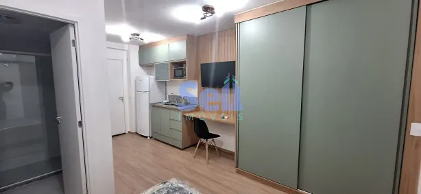 Apartamento com 1 Quarto para alugar, 27m² no Santo Amaro, São Paulo