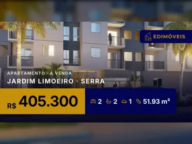Apartamento com 2 Quartos à venda, 51m² no Jardim Limoeiro, Serra