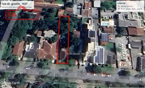 Lote/Terreno à venda, 676m² no Juvevê, Curitiba