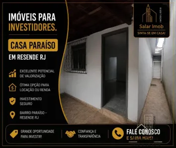 Casa com 1 Quarto à venda, 72m² no Paraíso, Resende