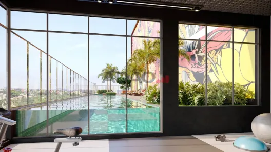 Flat com 1 Quarto à venda, 48m² no Setor Marista, Goiânia