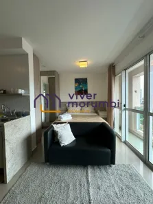 Apartamento com 1 Quarto para venda ou aluguel, 32m² no Brooklin Paulista, São Paulo