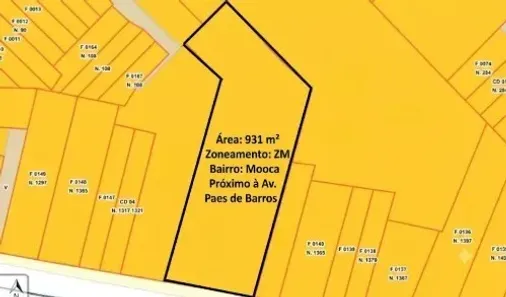 Lote/Terreno à venda, 931m² no Mooca, São Paulo