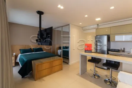 Apartamento com 1 Quarto para alugar, 46m² no Pinheiros, São Paulo