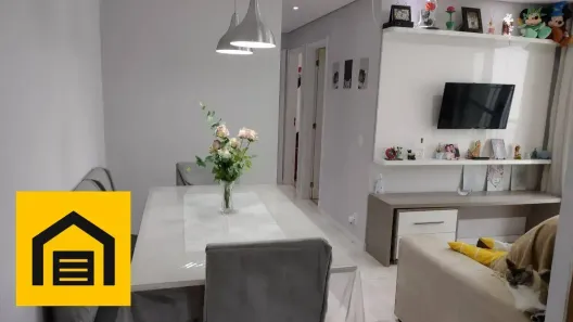 Apartamento com 3 Quartos à venda, 58m² no Parque São Vicente, Mauá