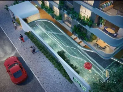 Flat com 1 Quarto à venda, 31m² no Cabo Branco, João Pessoa