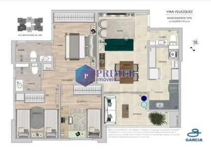 Apartamento com 3 Quartos à venda, 89m² no Gutierrez, Belo Horizonte