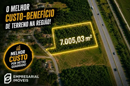 Lote/Terreno à venda, 7005m² no Tijuquinhas (Guaporanga), Biguaçu