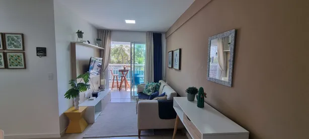 Apartamento com 2 Quartos para alugar, 56m² no Porto das Dunas, Aquiraz