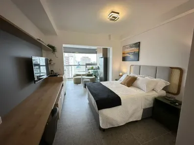 Apartamento com 1 Quarto para alugar, 30m² no Jardim das Acácias, São Paulo
