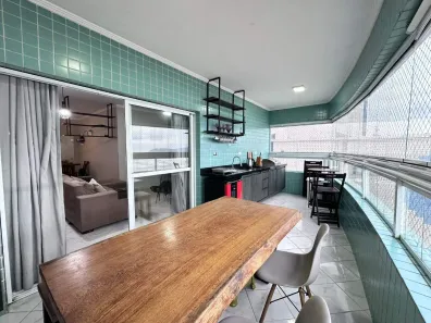 Apartamento com 3 Quartos à venda, 147m² no Guilhermina, Praia Grande
