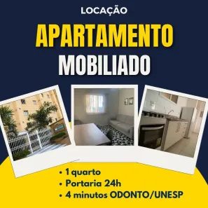 Apartamento com 1 Quarto para alugar, 44m² no Centro, Araraquara