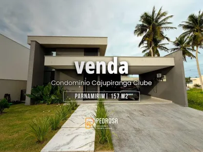 Casa de Condomínio com 3 Quartos à venda, 157m² no Cajupiranga, Parnamirim
