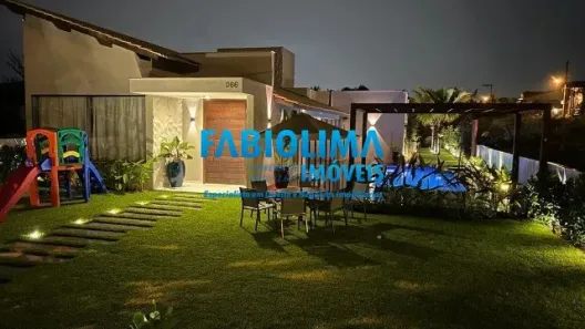 Casa de Condomínio com 4 Quartos à venda, 965m² no Busca Vida (Abrantes), Camaçari