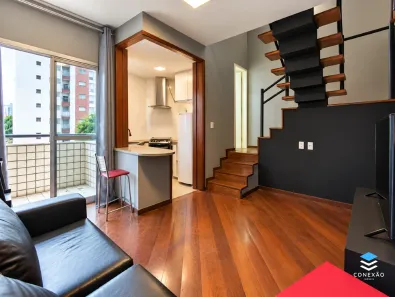 Apartamento com 1 Quarto à venda, 55m² no Lourdes, Belo Horizonte