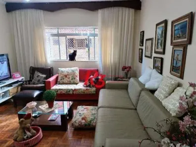 Apartamento com 3 Quartos à venda, 120m² no José Menino, Santos