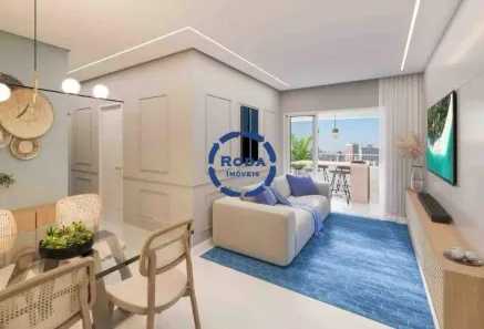Apartamento com 3 Quartos à venda, 125m² no Gonzaga, Santos