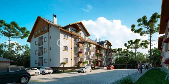 Apartamento com 2 Quartos à venda, 47m² no Floresta, Gramado