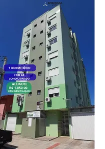 Apartamento com 1 Quarto para alugar, 40m² no Nossa Senhora do Rosário, Santa Maria