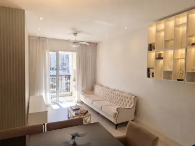 Apartamento com 3 Quartos para alugar, 87m² no Vila Regente Feijó, São Paulo