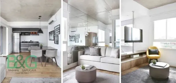 Apartamento com 1 Quarto para alugar, 60m² no Cidade Monções, São Paulo