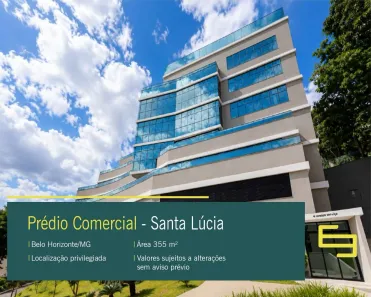 Prédio Comercial à venda, 355m² no Santa Lúcia, Belo Horizonte