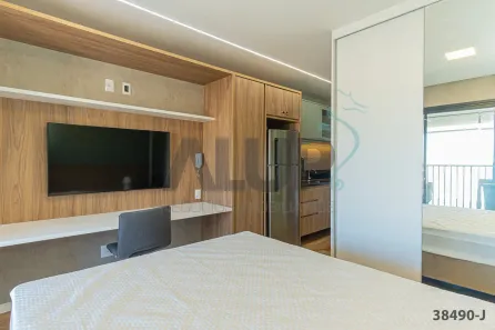 Apartamento com 1 Quarto para alugar, 28m² no Vila Clementino, São Paulo
