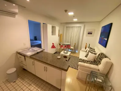 Flat com 1 Quarto para alugar, 42m² no Itaim Bibi, São Paulo