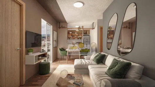 Apartamento com 2 Quartos à venda, 39m² no Recreio dos Bandeirantes, Uberaba