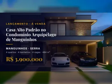 Casa com 4 Quartos à venda, 484m² no Manguinhos, Serra