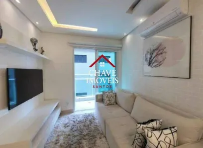 Apartamento com 1 Quarto à venda, 55m² no Pompéia, Santos