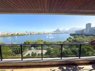 Apartamento com 4 Quartos para alugar, 300m² no Lagoa, Rio de Janeiro