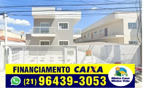 Casa de Condomínio com 2 Quartos à venda, 45m² no Trindade, São Gonçalo