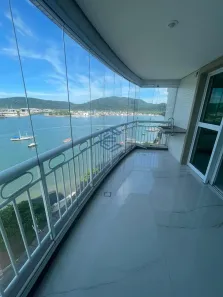 Apartamento com 3 Quartos para alugar, 199m² no Ponta da Praia, Santos