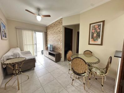 Apartamento com 1 Quarto à venda, 46m² no Guilhermina, Praia Grande