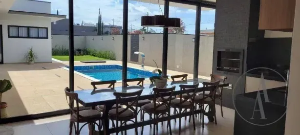 Casa de Condomínio com 3 Quartos à venda, 356m² no Chácara Primavera, Araçoiaba da Serra