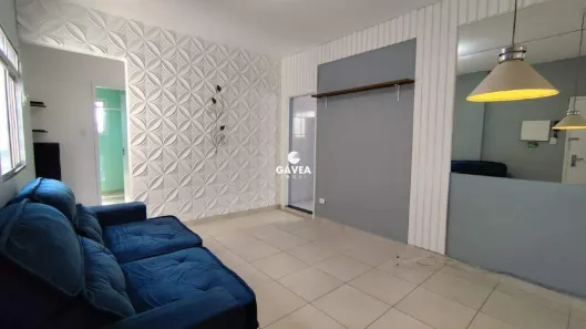 Apartamento com 1 Quarto para alugar, 59m² no Centro, São Vicente
